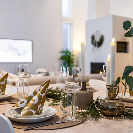 빌라 Nightsky -private Location, Sauna And Jacuzzi 로바니에미