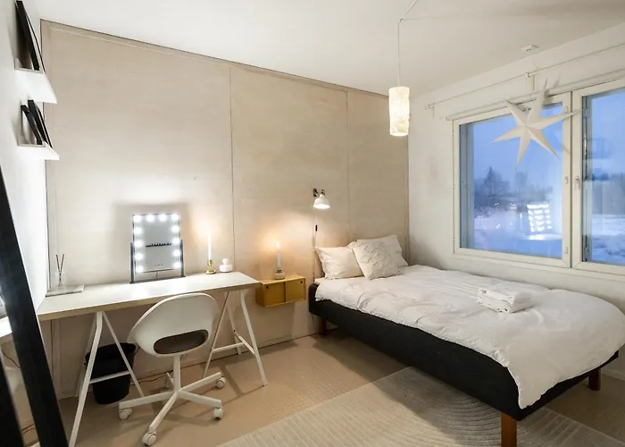 Nightsky -private Location, Sauna And Jacuzzi Villa Rovaniemi