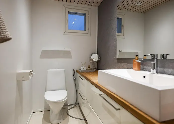 빌라 Nightsky -private Location, Sauna And Jacuzzi 로바니에미